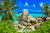 Tropical Coast of Seychelles, Mahe
