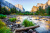 Valley in Yosemite National Park, California, USA