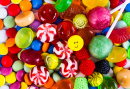 Closeup of Colorful Candies