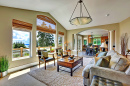 Living Room of a Luxury Home in the Northwest USA