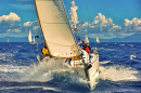 Sailing Regatta, Nisyros, Greece