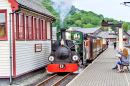 Porthmadog Train Station, Gwynedd, North Wales, UK