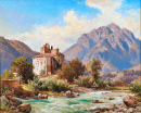 Forst Castle on the Adige near Merano (1873)