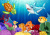 Beautiful Underwater World with Corals