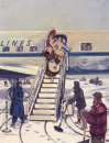 Deplaning