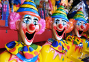 Macro of Clown Statues