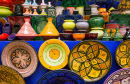 Colorful Moroccan Pottery for Sale in Essaouira