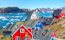 Colorful Houses in Tasiilaq, Greenland