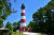 The Red and White Assateague Lighthouse, VA, USA