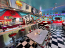 American Diner Interior, Whitsundays, Australia