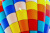 Colorful Patterns of a Hot Air Balloon