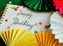 Colorful Happy Birthday Gift Card