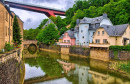 Houses and Bridges in Luxembourg, Benelux