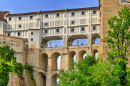 Mantelbrücke Bridge at Cesky Krumlov Castle