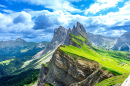 Seceda Mountains, Italian Dolomites