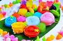 Colorful Thai Dessert