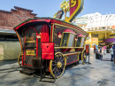 Wagon At Fremont Street, Las Vegas