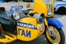 Old Soviet Police Motorcycle