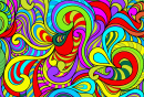 Abstract Multicolor Pattern