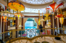 Interior of the Wynn Hotel, Las Vegas, NV, USA
