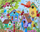 Birdhouse Garden