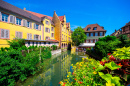 Little Venice in Colmar, Alsace, France