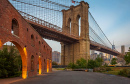 Brooklyn Bridge and New York City Skyline, NY, USA