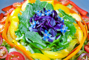 Beautiful Rainbow Salad