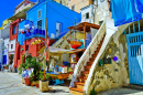 Colorful Houses at the Port of Corricella, Procida