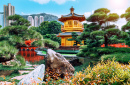 Public Nan Lian Garden in Hong Kong
