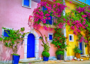 Street in Kefalonia, Greece