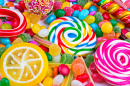 Colorful Candies Close Up