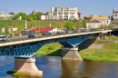 Old Bridge over the Neman River, Grodno, Belarus