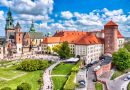 Wawel Castle in Krakow, Poland