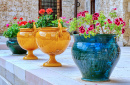 Ceramics Museum at the Castello Episcopio, Italy