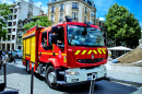Fire Engine in Reims, France