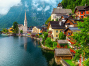 Picturesque Village of Hallstatt in Austria