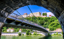 Prinzregent Luitpold Bridge in Passau, Germany