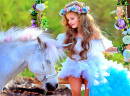 Little Princess and Her Unicorn