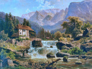 High in the Mountains by Josef Thoma II