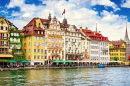 Beautiful Cityscape of Lucerne, Switzerland
