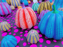 Yayoi Kusama's Dancing Pumpkin Exhibition, Bangkok