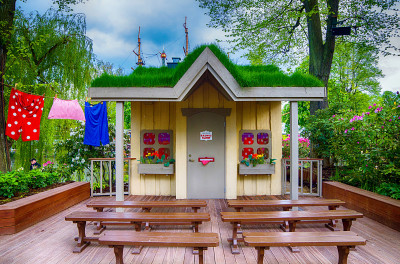 Tivoli Amusement Park, Copenhagen, Denmark