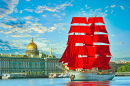 Scarlet Sails Festival in Saint Petersburg, Russia