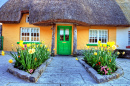 Traditional Irish Cottage in Adare, Ireland