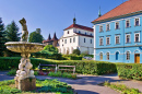 Embankment in Teplice, Czech Republic