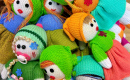 Hand-Knitted Dolls