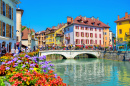 Medieval Palais de l'Isle, Annecy, France