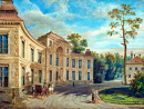 Myślewice Palace in Lazienki Park, Poland