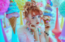 Ice Cream-Themed Photoshoot
